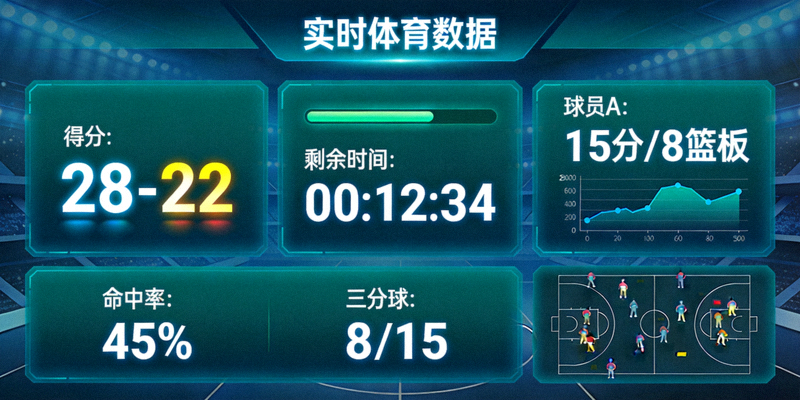 体育数据仪表盘